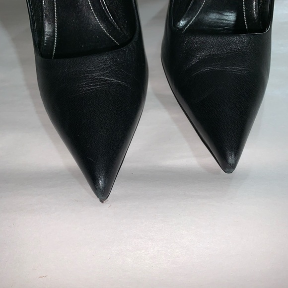 BALENCIAGA size 38.5 KNIFE wedge heel PUMPS - Picture 5 of 10
